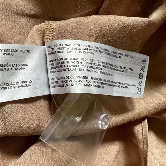 Keepsake | Strapless High- Low Gold Gown - Picture 5 of 6